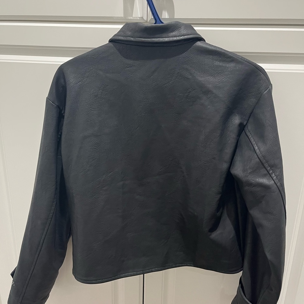 Leather Jacket by NA-KD (www.na-kd.com) - Picture 2 of 2